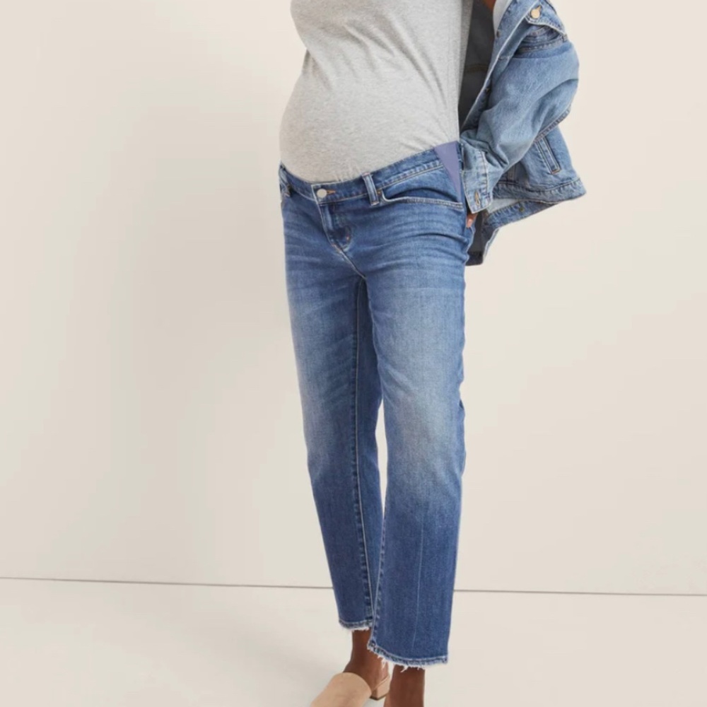 Hatch The Current/Elliott Boyfriend Maternity Jean